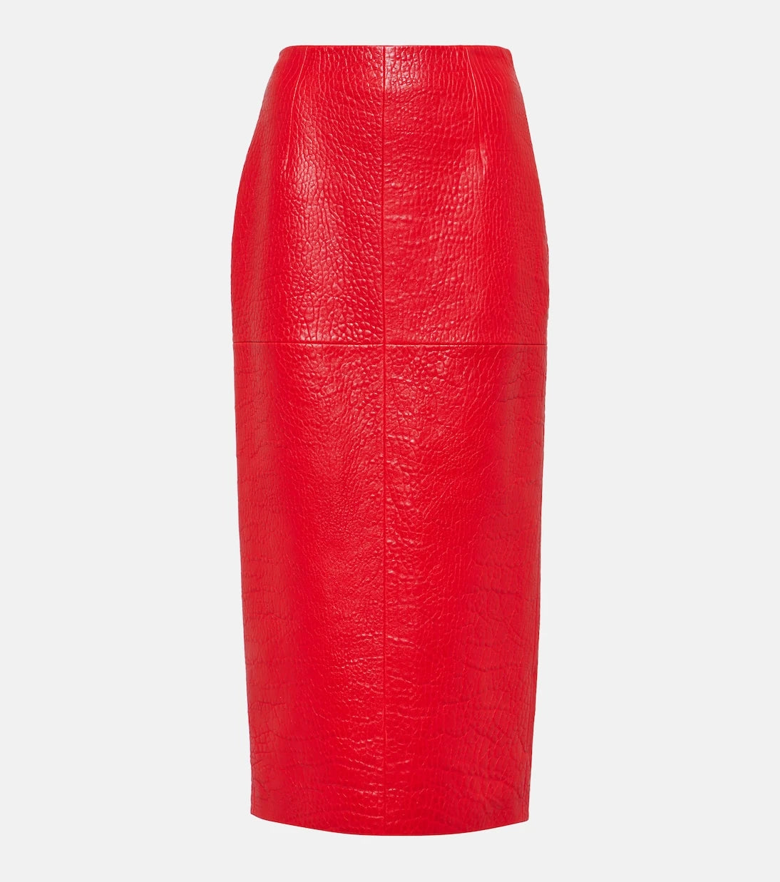 Prada - Leather pencil skirt