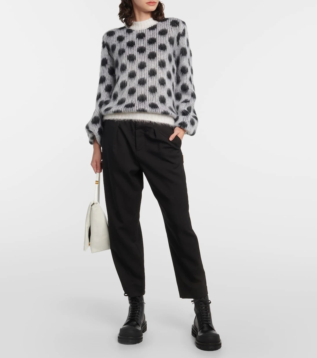 Marni - Dada leather combat boots