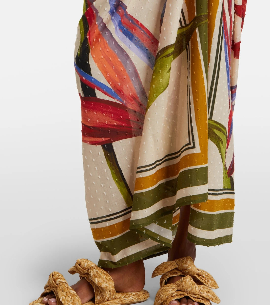 Farm Rio - Floral cotton beach cover-up