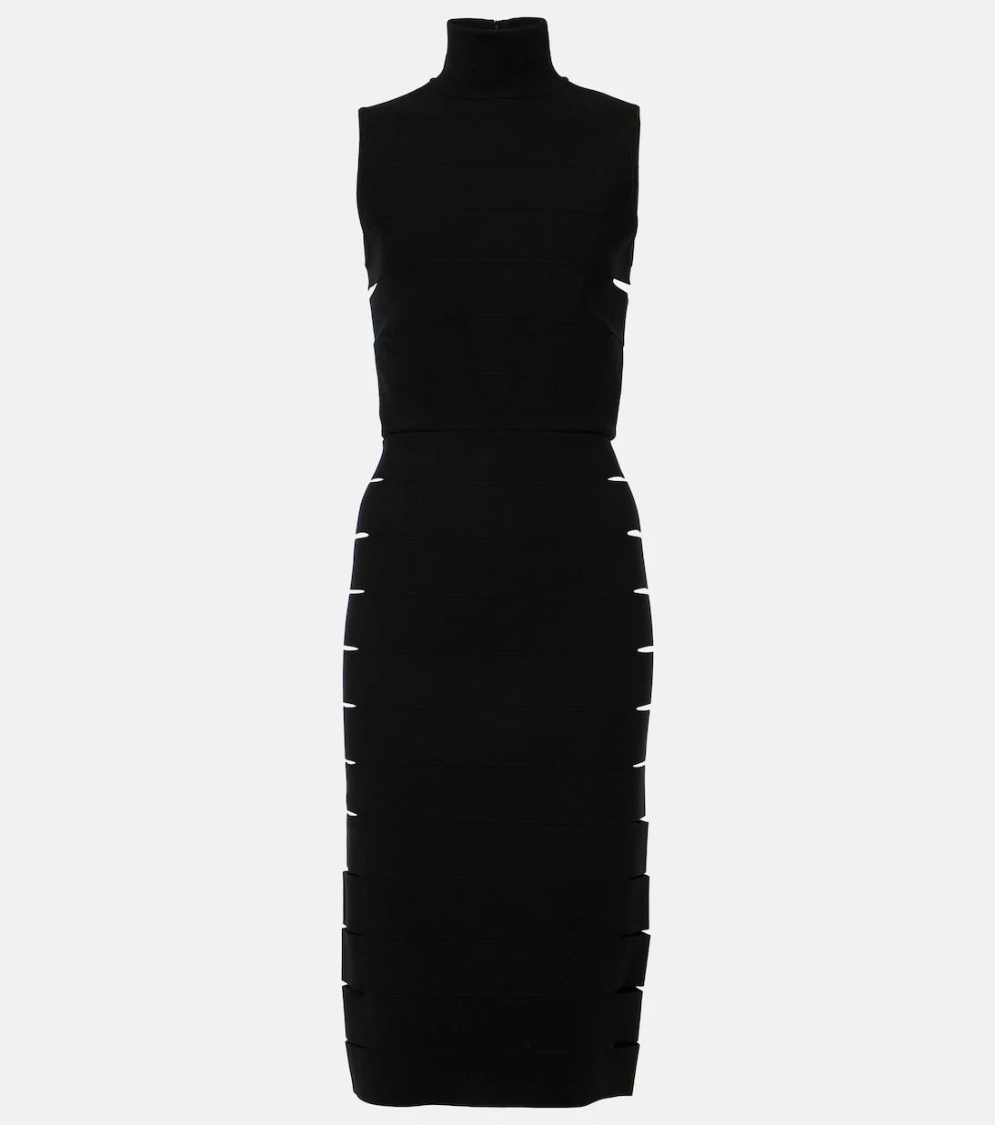 Alaïa - Pencere detaylı midi elbise