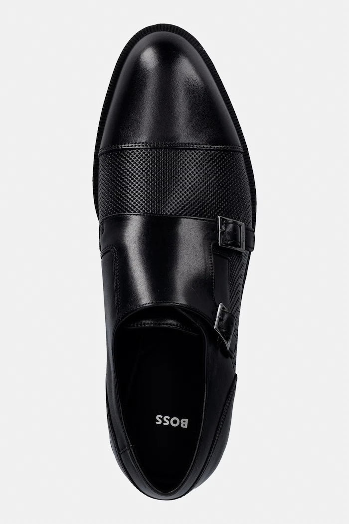 Кожени половинки обувки BOSS Tayil