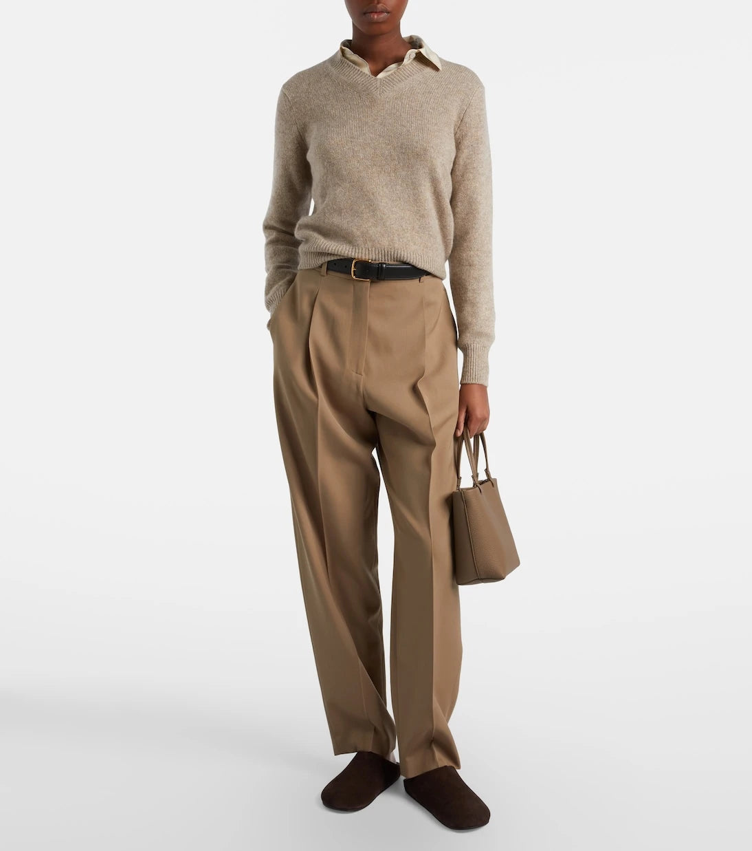 The Row - Park Small leather tote bag