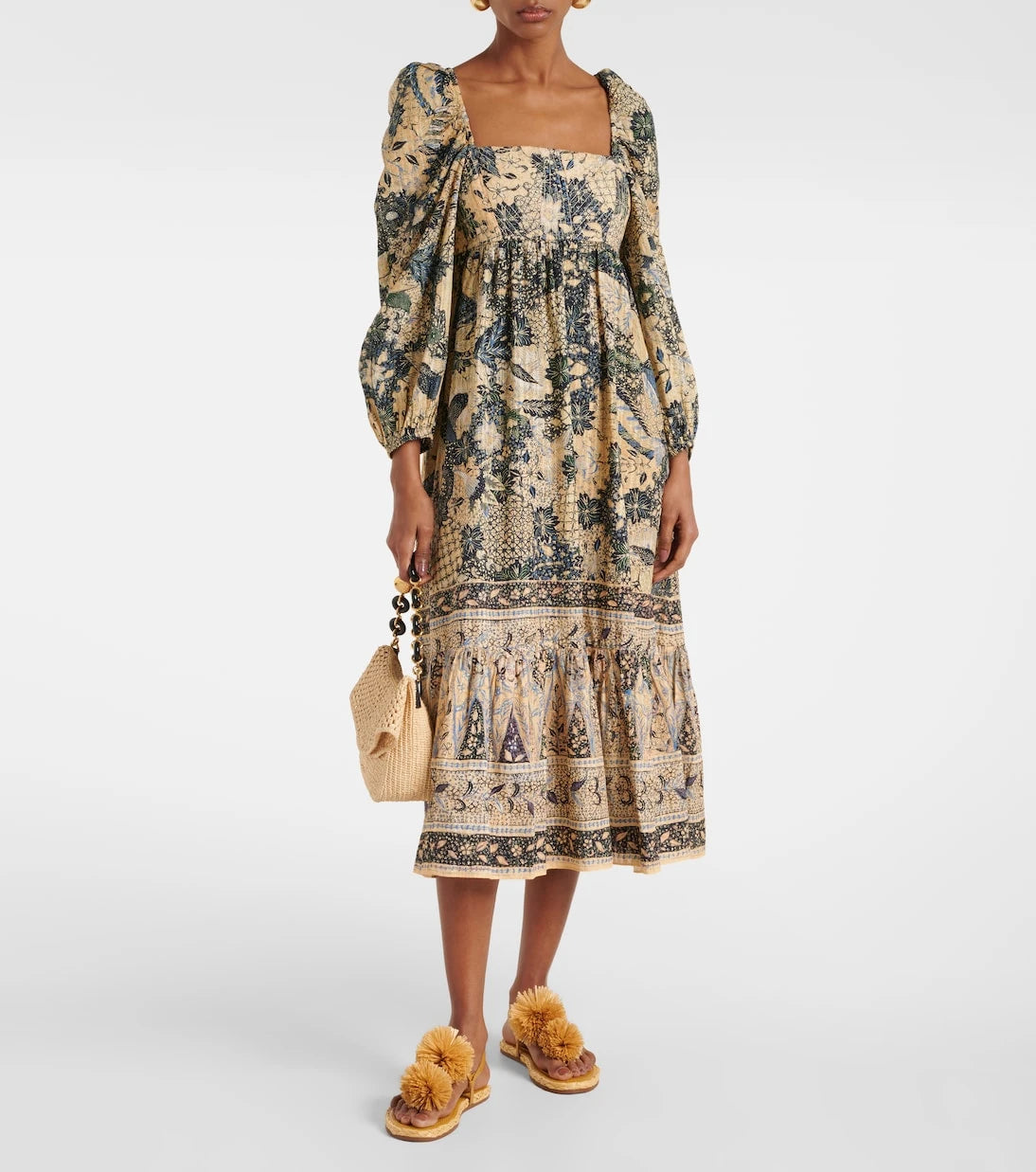 Ulla Johnson - Appliqué leather espadrille sandals