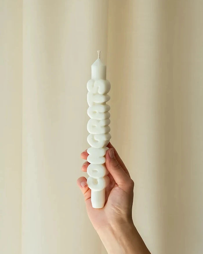 Декоративна свещ CandleHand Congrats 23 cm