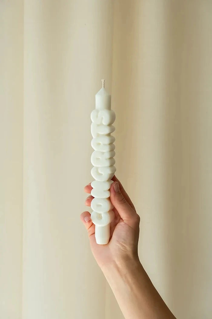 Декоративна свещ CandleHand Congrats 23 cm