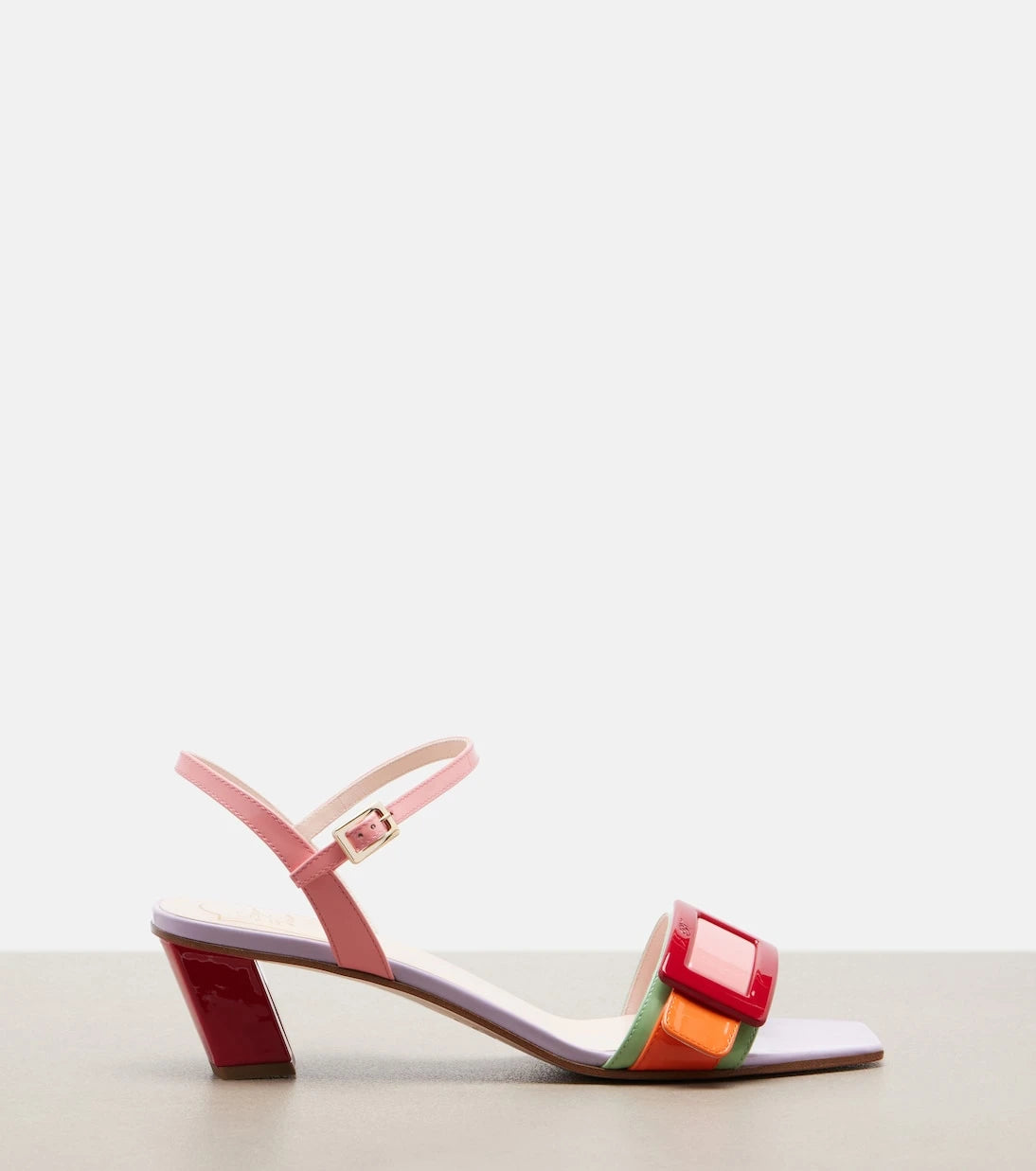 Roger Vivier - Belle Vivier patent leather sandals