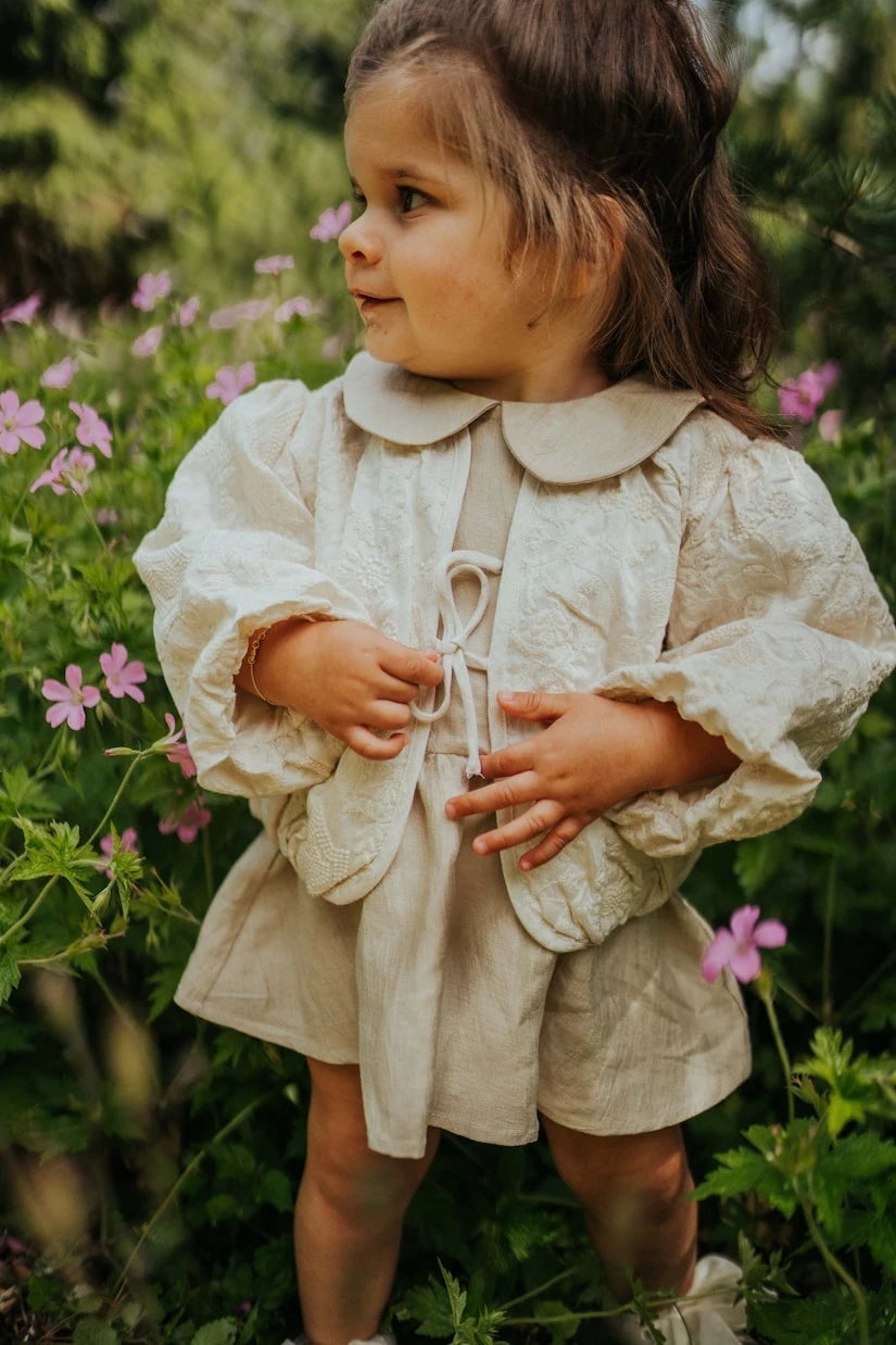 Donsje - Baby Tulie hemp-blend dress