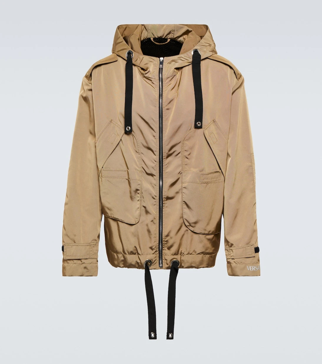 Versace - Hooded nylon jacket
