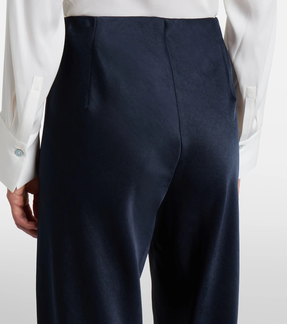 Vince - Colette satin wide-leg pants