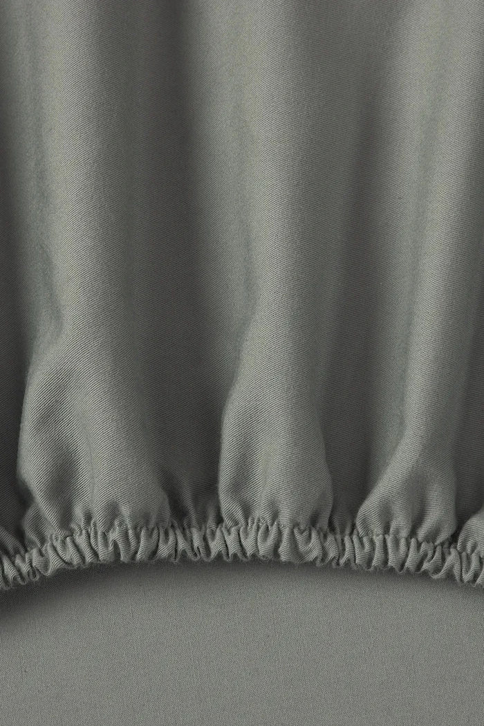 Памучен чаршаф с ластик BOSS BEBOSS Khaki 90 x 200 cm