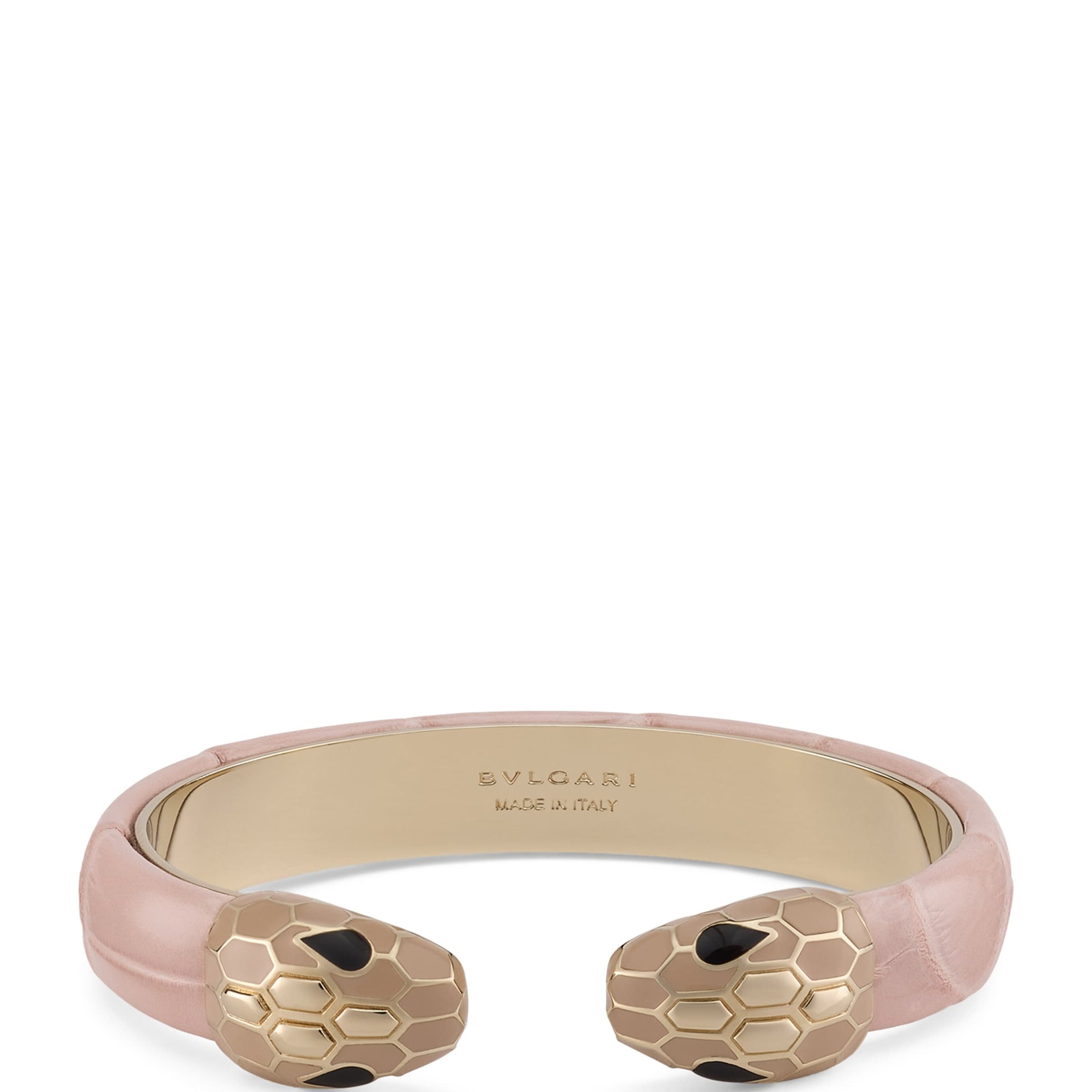 Galuchat Leather Serpenti Forever Bangle