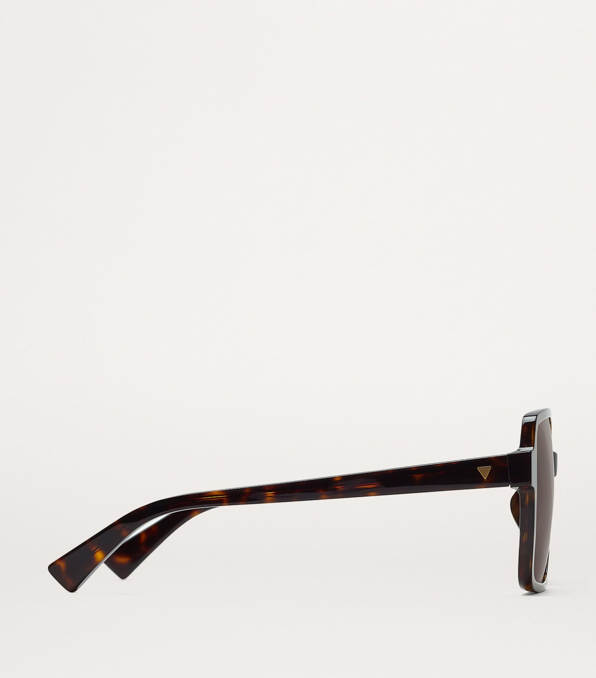 Bottega Veneta Grey Rectangular Sunglasses