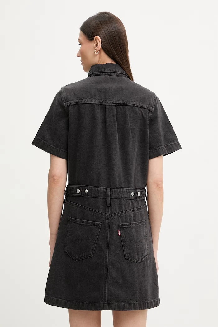Levi's рокля от деним SS LOGAN WESTERN
