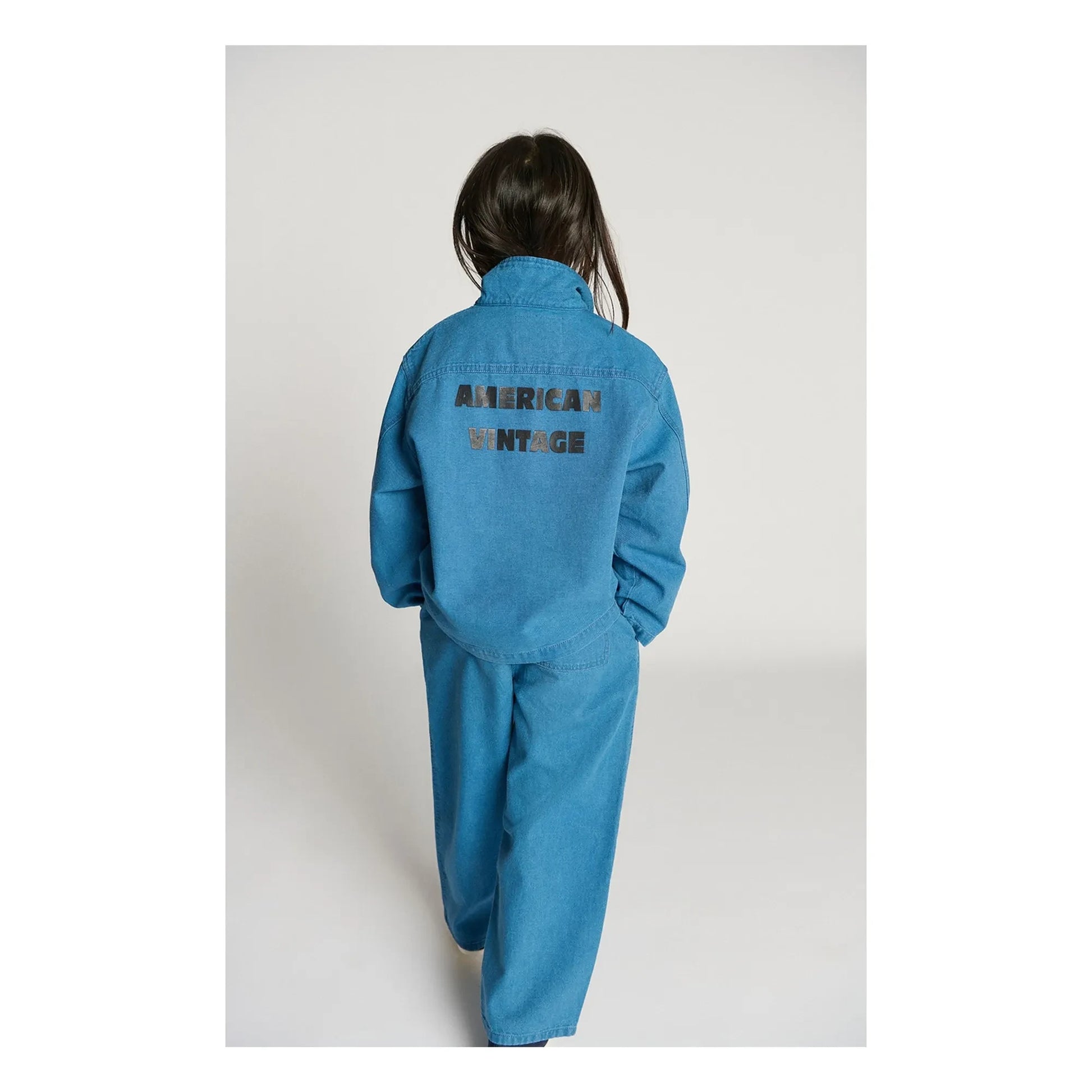 American Vintage - Comow Drawstring Workwear Pants | Blue