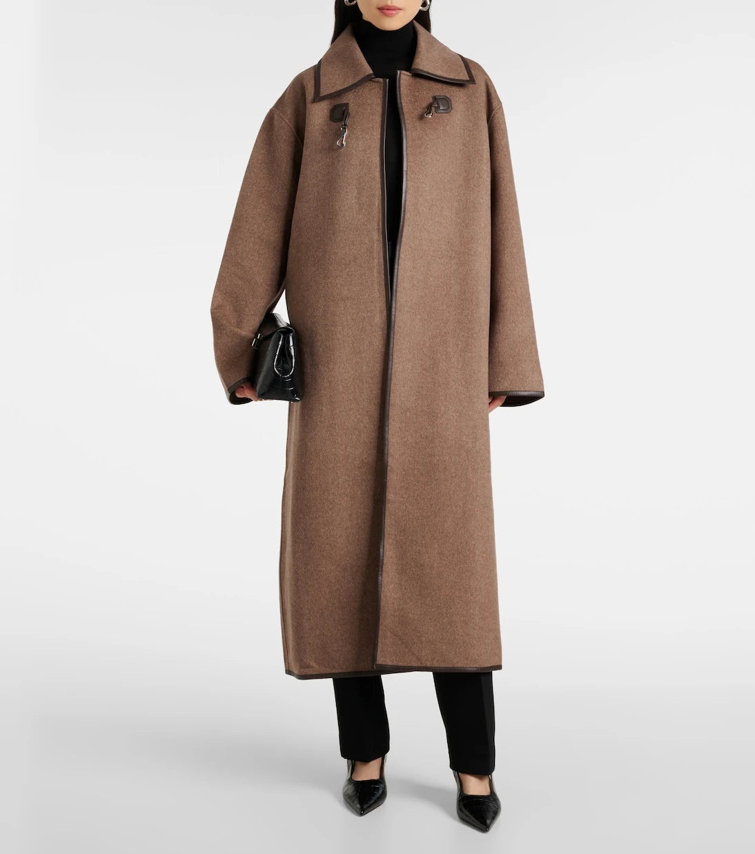 Toteme - Double clasp wool coat
