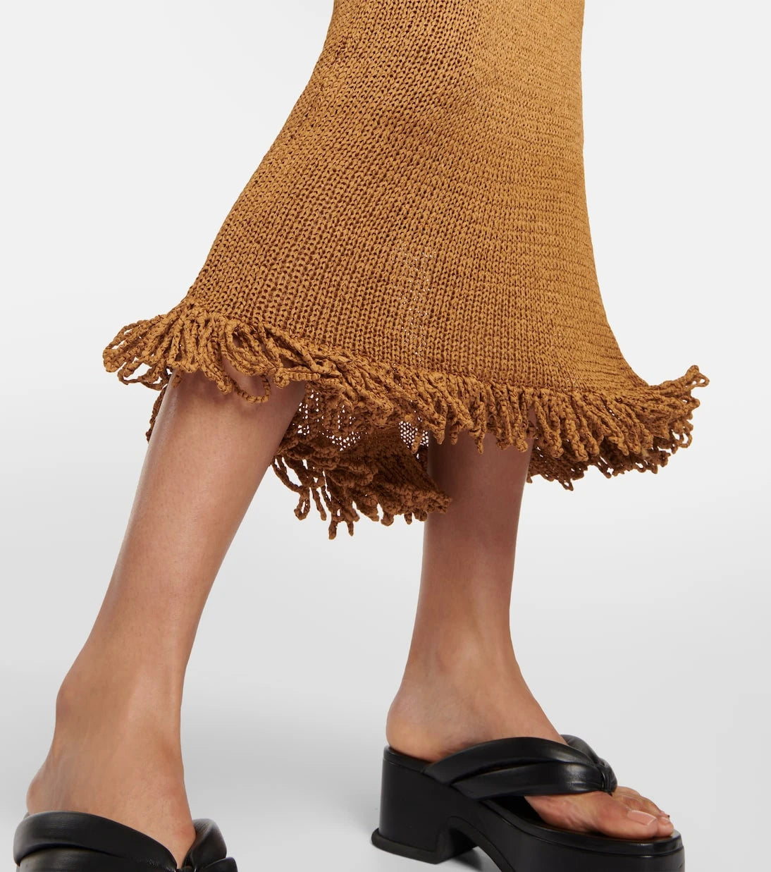 Proenza Schouler - Tassel-trimmed midi dress