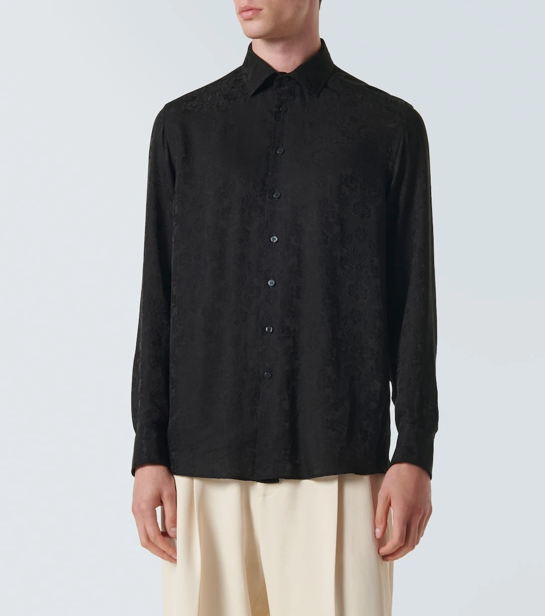 Etro - قميص بنقشة بيزلي مزهرة
