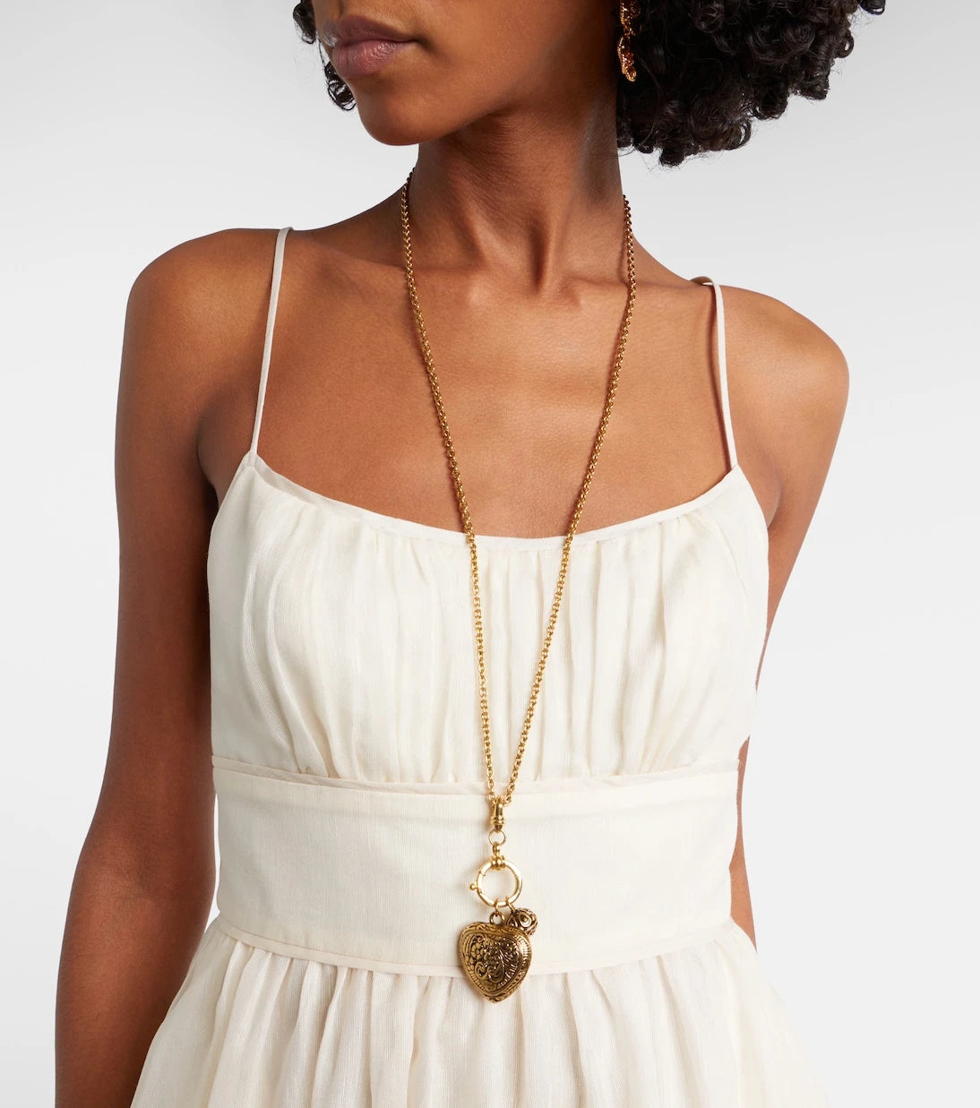 Zimmermann - Como printed linen and silk midi dress