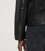 Black Leather Miller Jacket