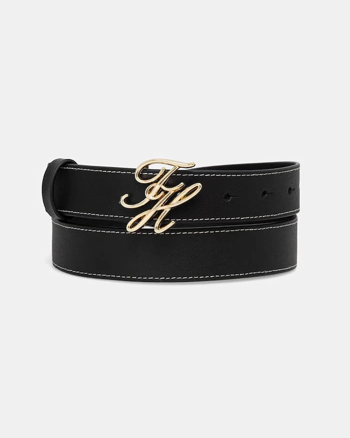 Tommy Hilfiger kadın deri kemer