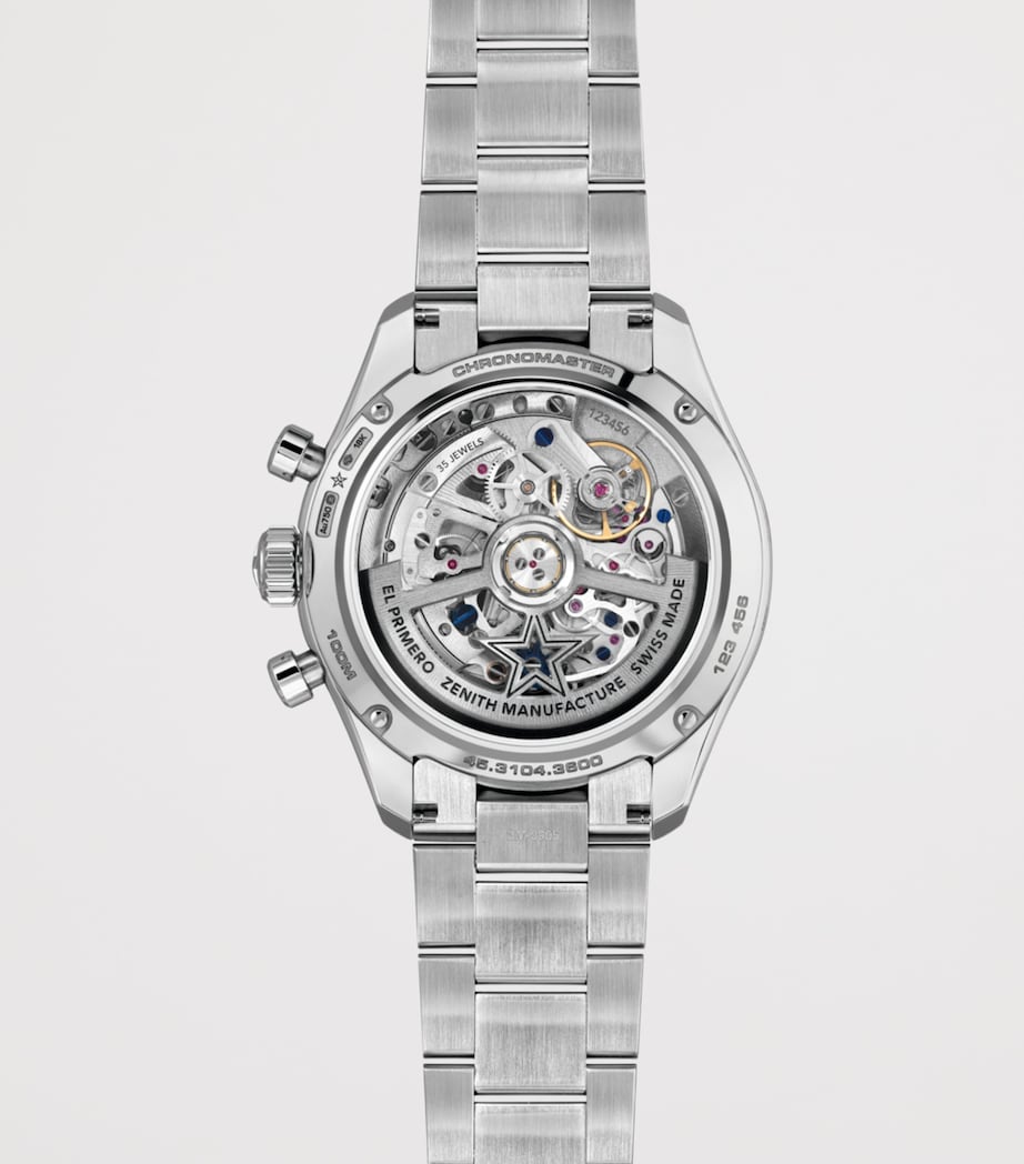 Zenith White Gold, Diamond and Sapphire Chronomaster Sport Watch 41mm