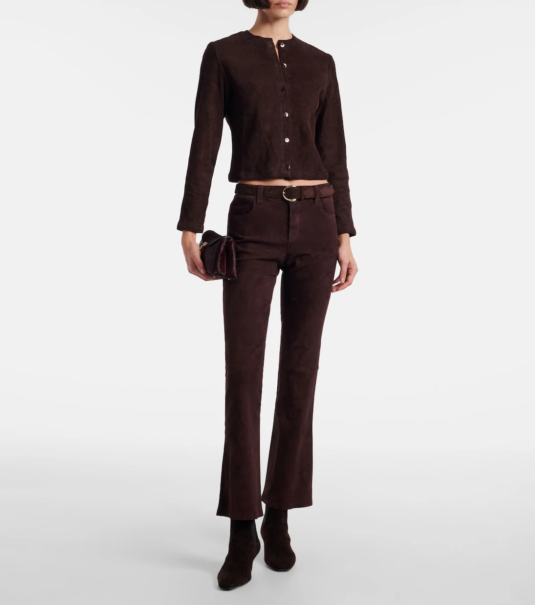 Stouls - Dean 22 suede flared pants