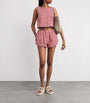 Gingham Aurelia Shorts RED GINGHAM