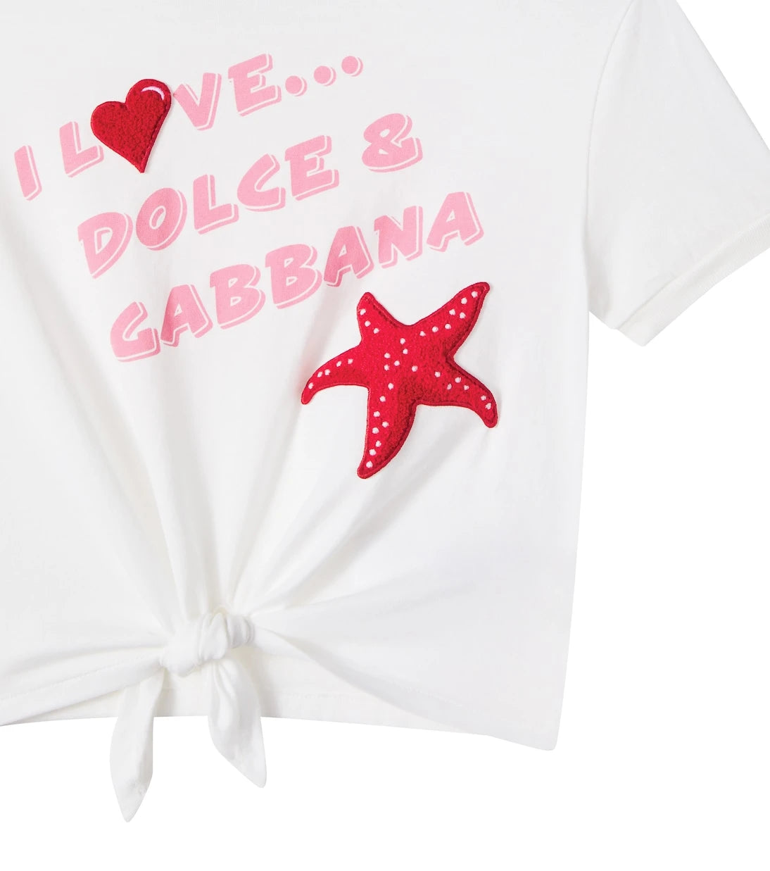 Dolce&Gabbana Kids - Printed cotton jersey T-shirt