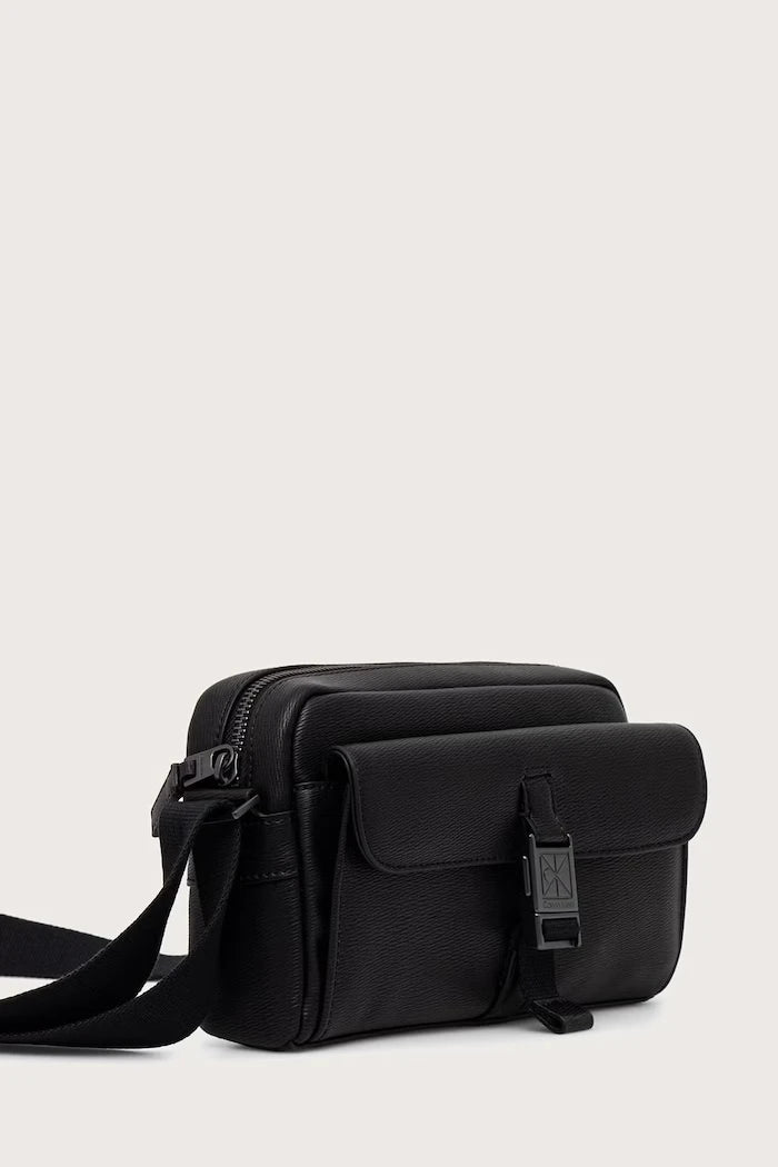 Calvin Klein erkek suni deri omuz çantası