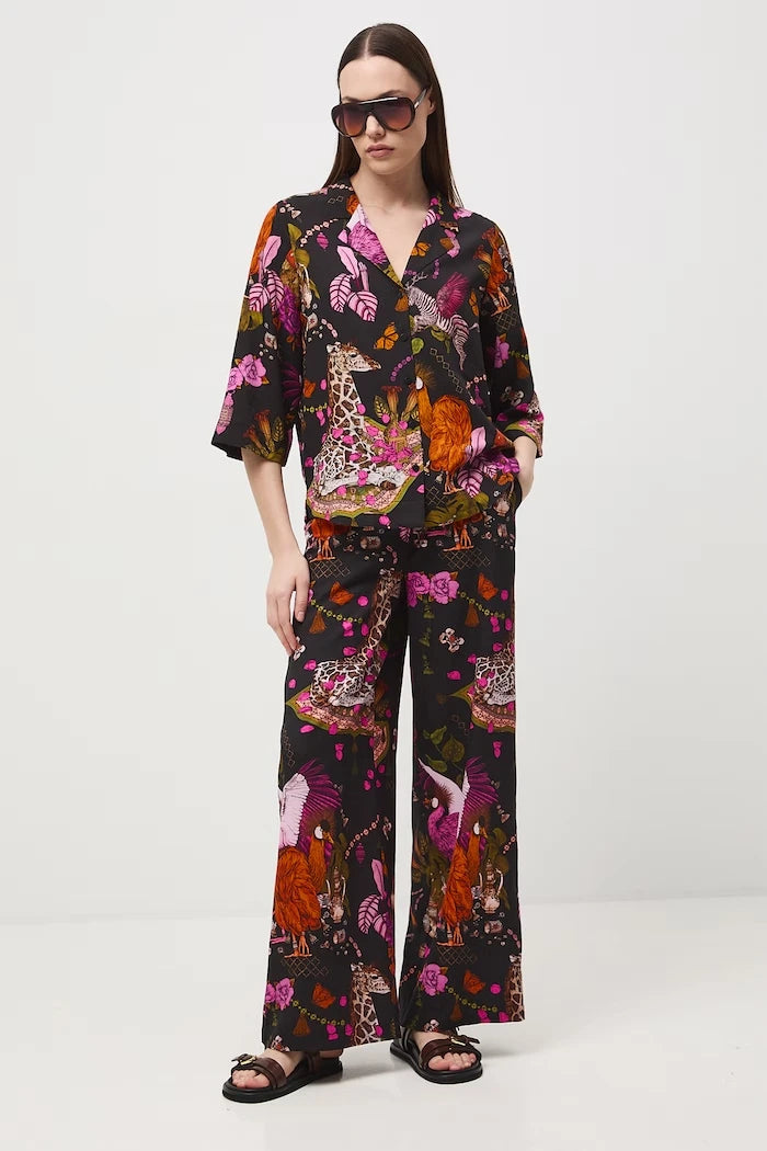 Medicine kadın geniş paça liyoselli pantolon