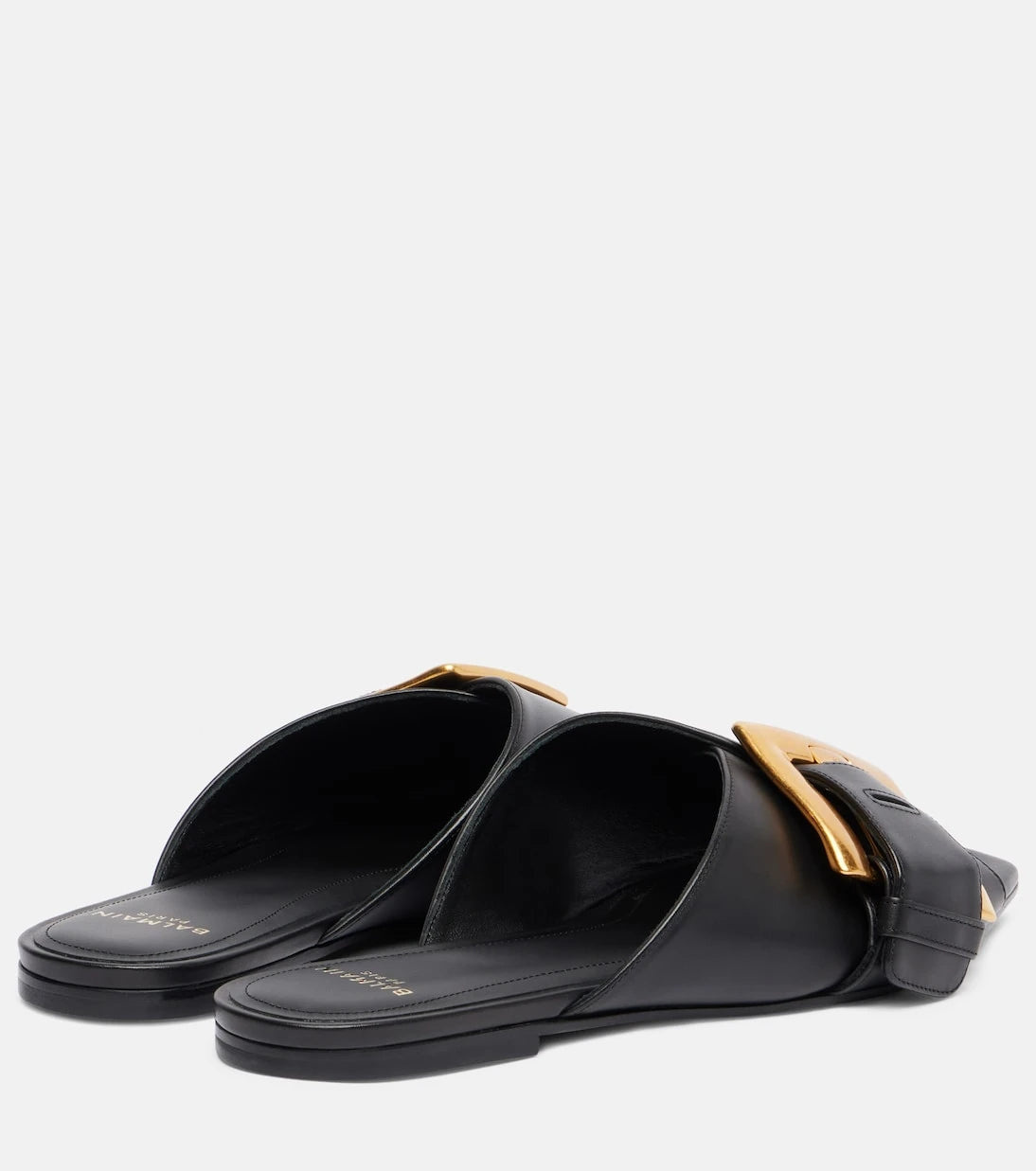 Balmain - Anthem leather sandals