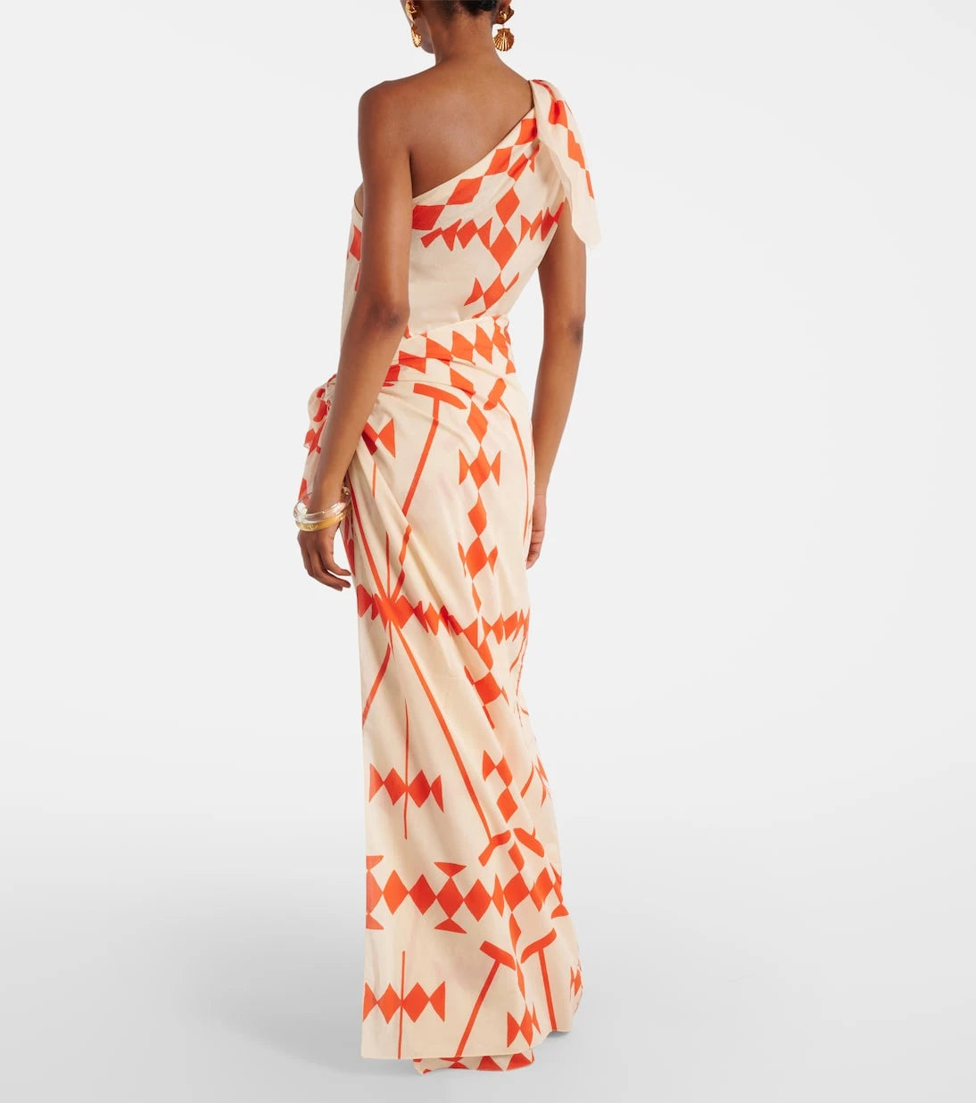 Johanna Ortiz - Printed cotton poplin midi dress