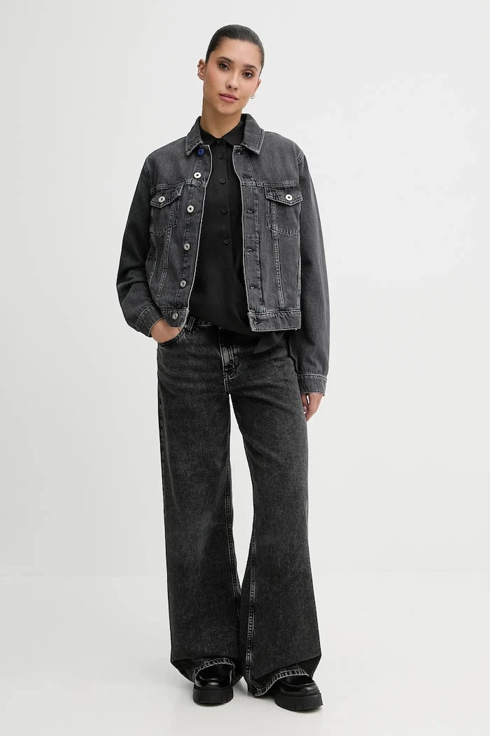 Karl Lagerfeld Jeans Pamuk Denim Ceket