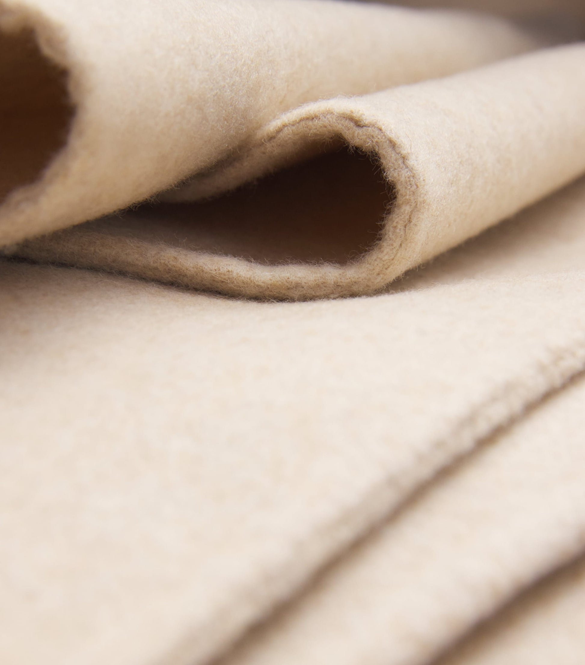 Max Mara Beige Wool-Cashmere Capelet