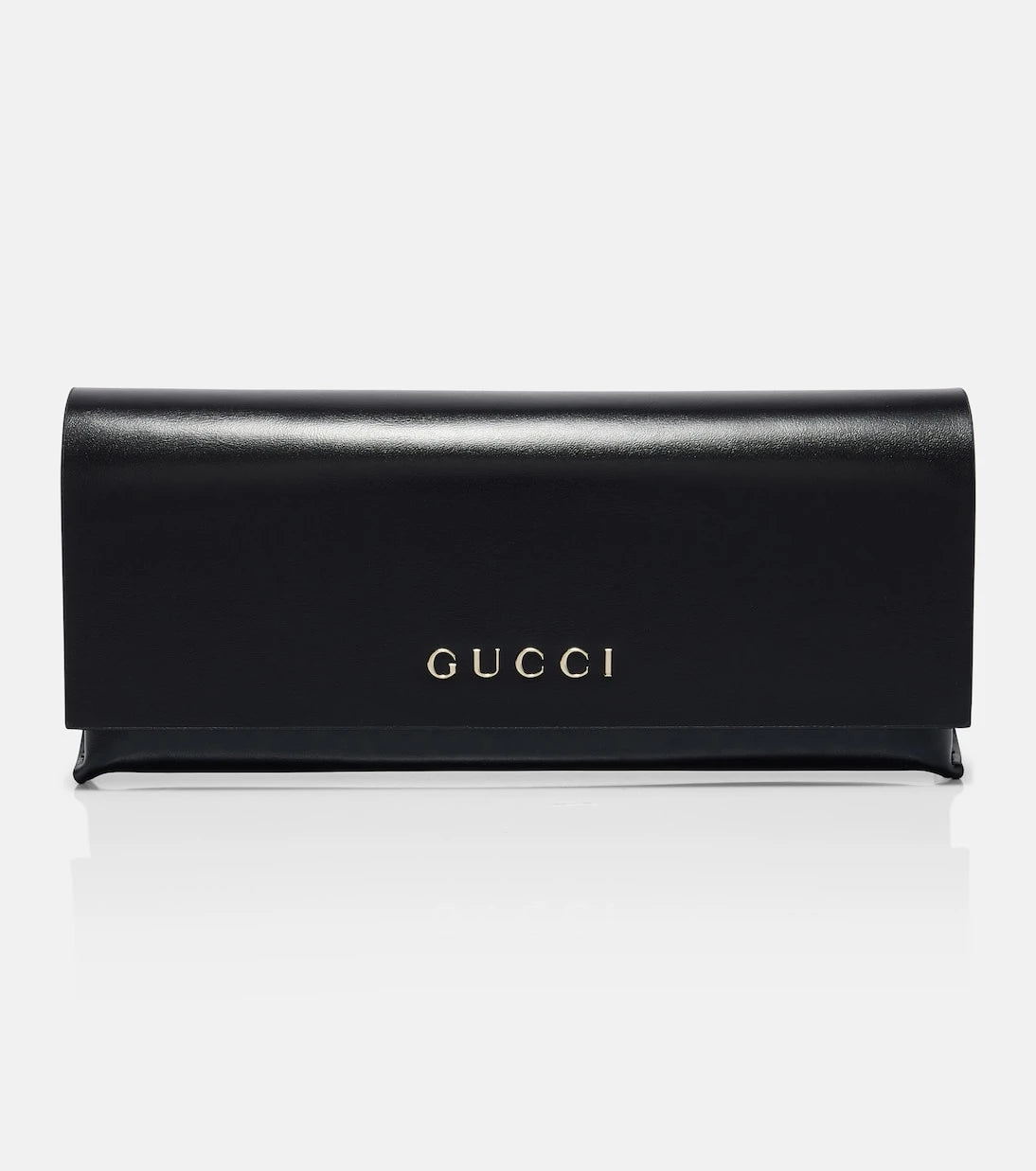 Gucci - Bamboo crystal-embellished rectangular sunglasses