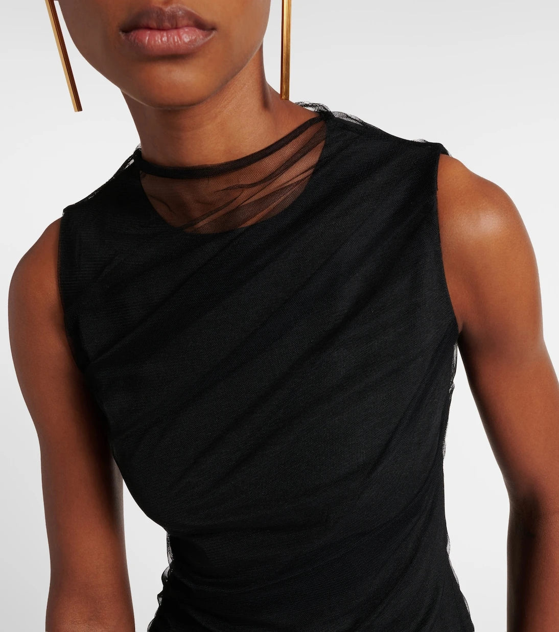 Dorothee Schumacher - Draped tulle top