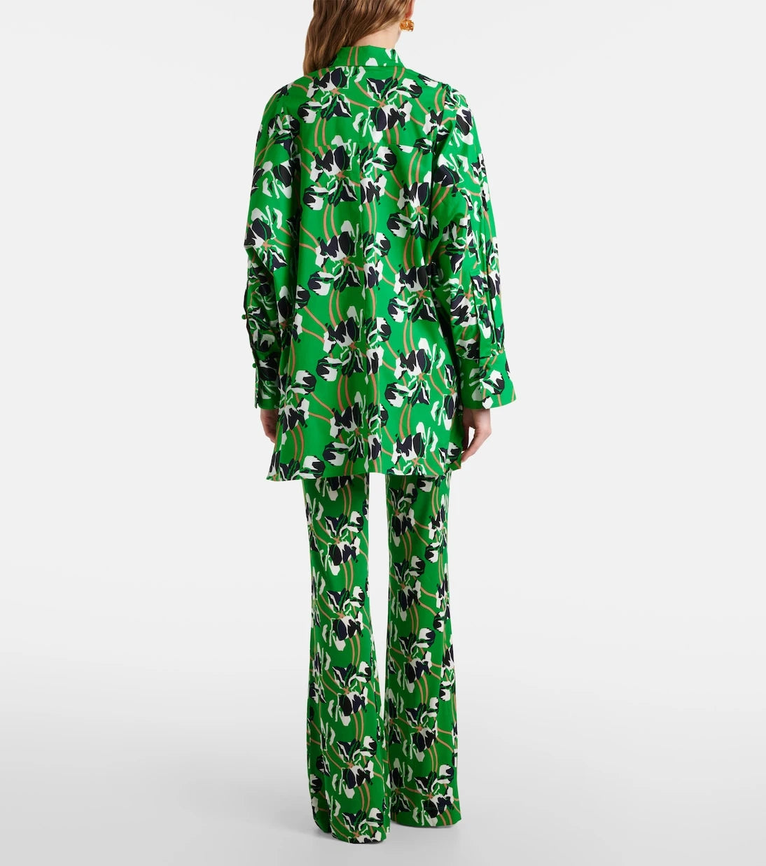 Diane von Furstenberg - Caleb printed cotton blouse