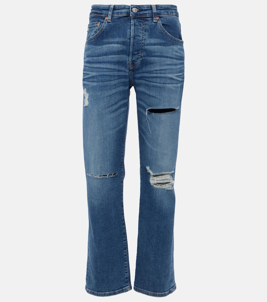 AG Jeans - American mid-rise straight jeans