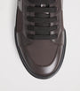 Leather Logo Sneakers