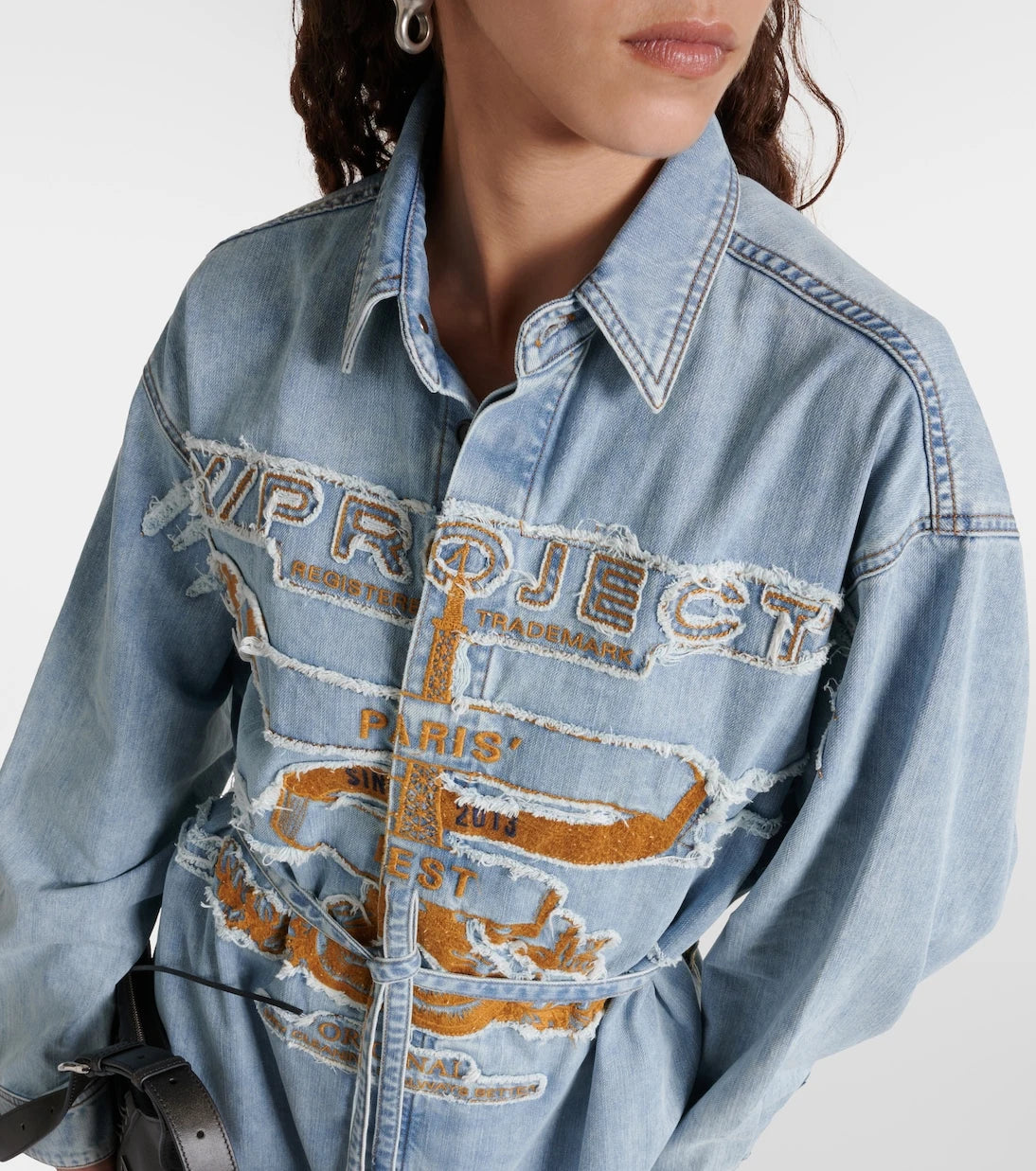 Y/Project - Evergreen Paris' Best denim shirt dress