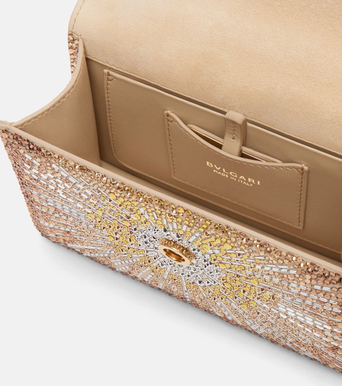 Bvlgari - حقيبة Serpenti Forever Mini صغيرة بمقبض علوي