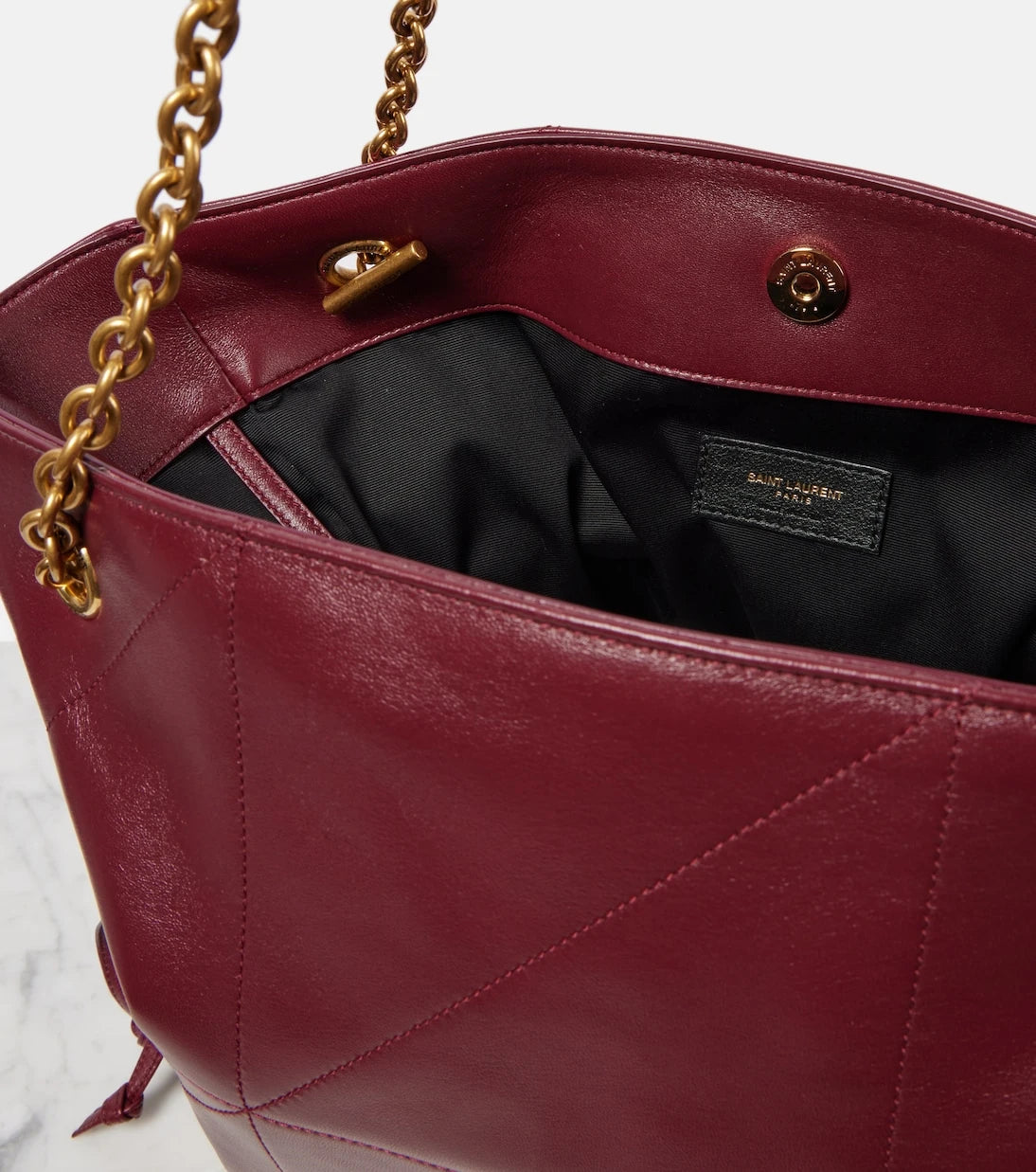 Saint Laurent - Jamie Shopping leather tote bag