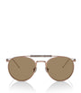 Rose Gold Titanium BC2004ST Sunglasses