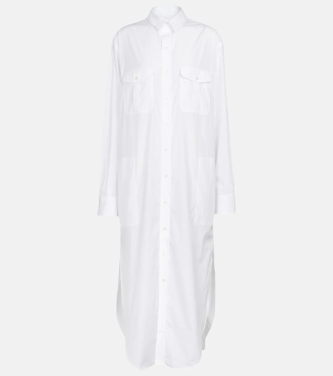 Wardrobe.NYC - Cotton poplin shirt dress