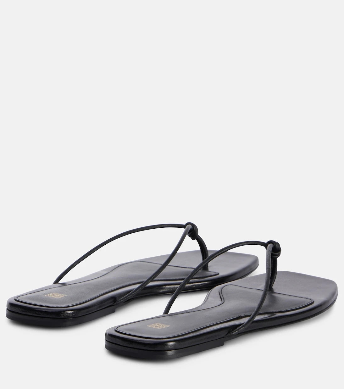 Toteme - The Knot leather thong sandals