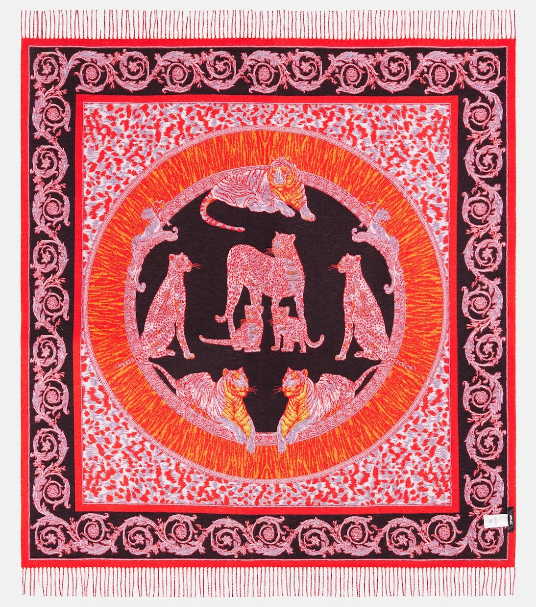 Versace Home - Barocco printed wool blanket