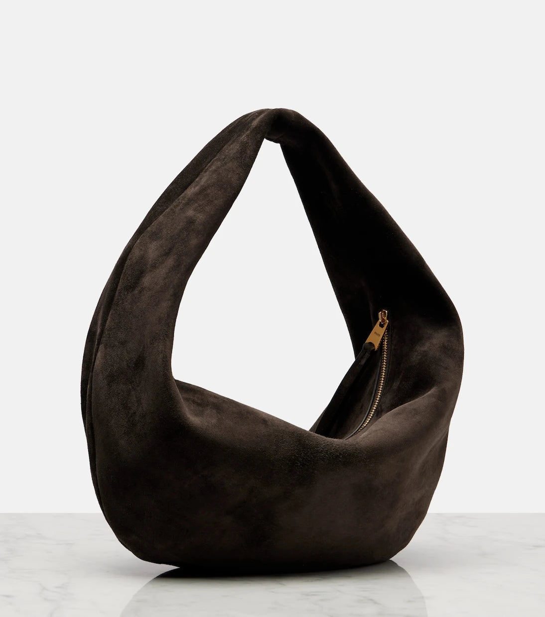 Khaite - Olivia Medium suede shoulder bag