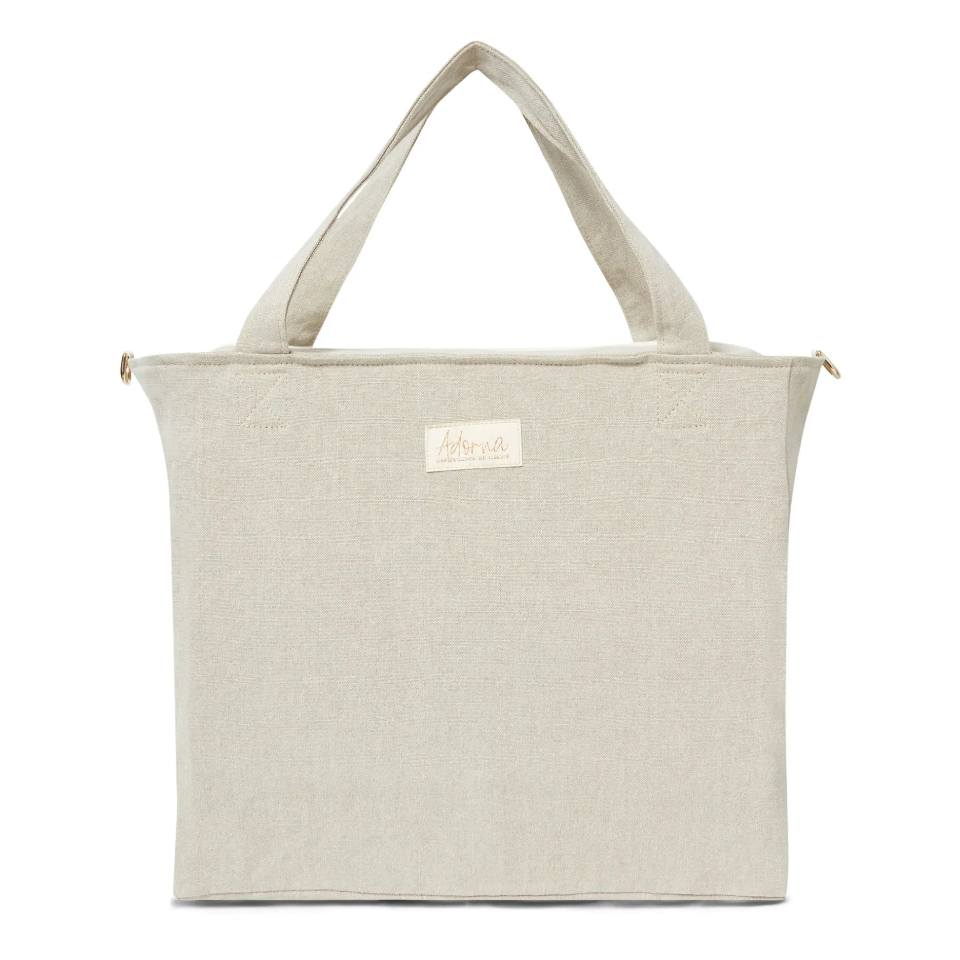 Adorna - Isia Linen Changing Bag