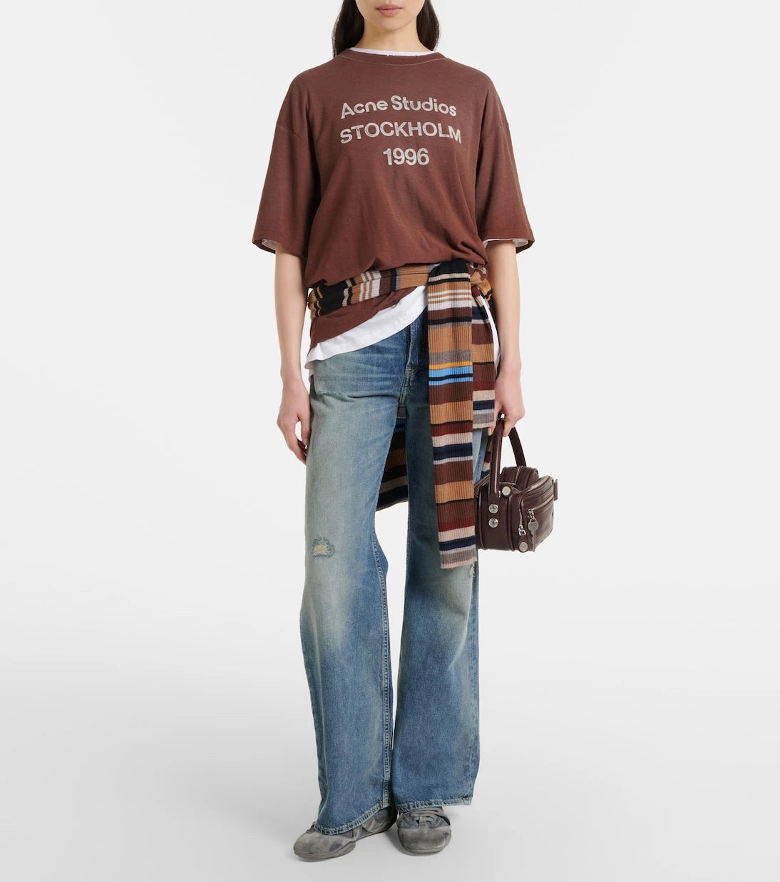 Acne Studios - 2021F wide-leg jeans
