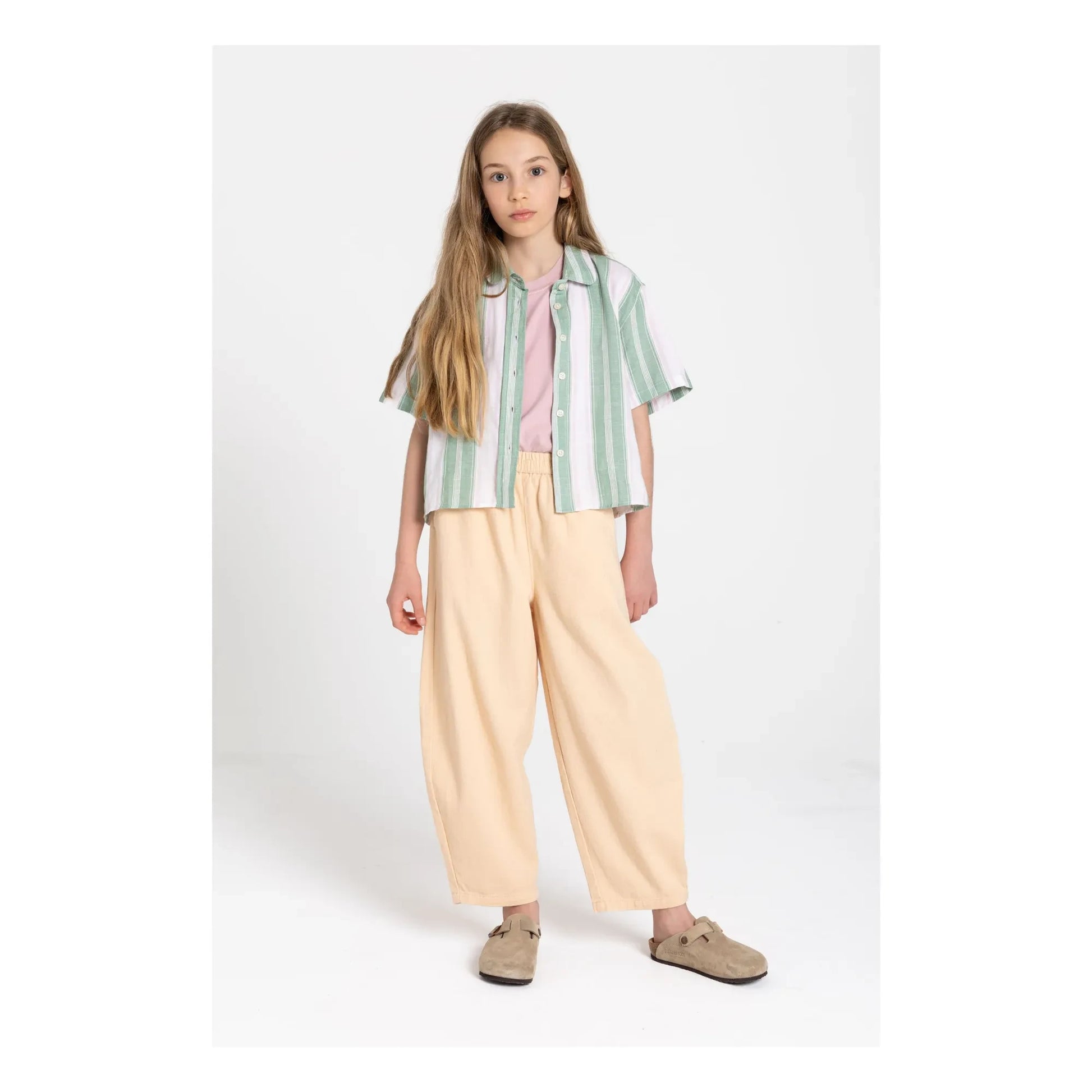Smallable Kid - Balloon Ginger pants | Pale yellow